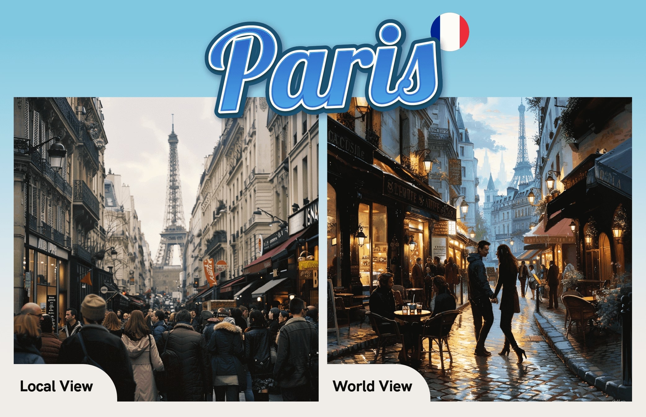 Paris, Generating City Stereotypes with AI