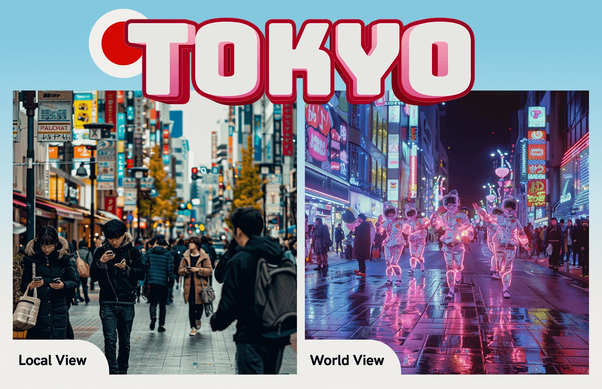 Tokyo, Generating City Stereotypes with AI
