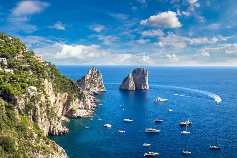 Tour in barca a Capri
