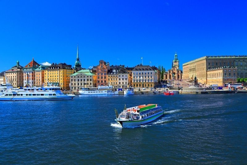 Bootstouren in Stockholm