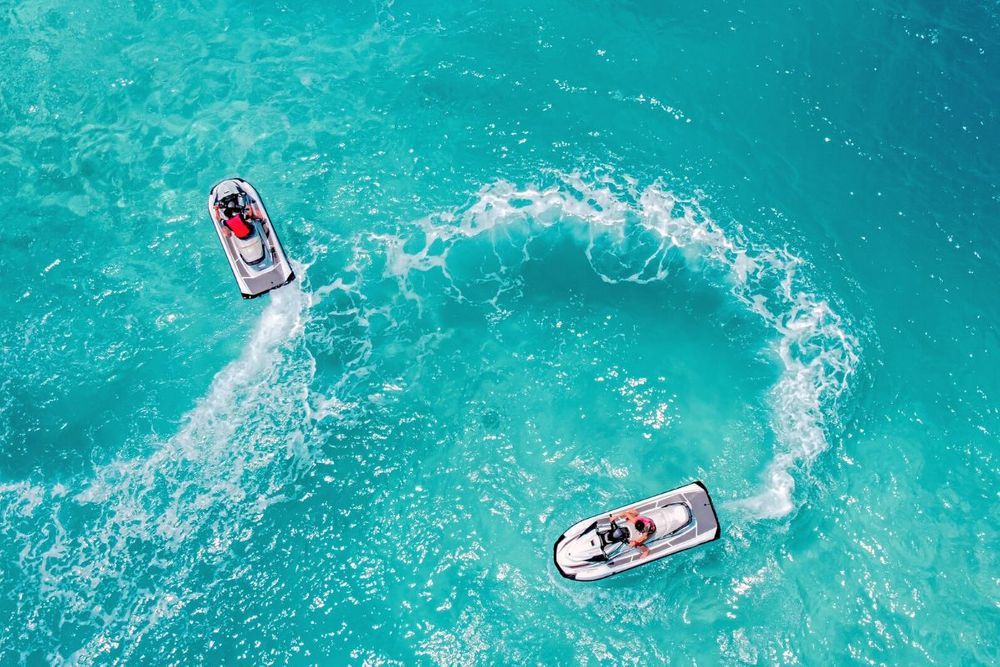 Moto acuática en Ibiza