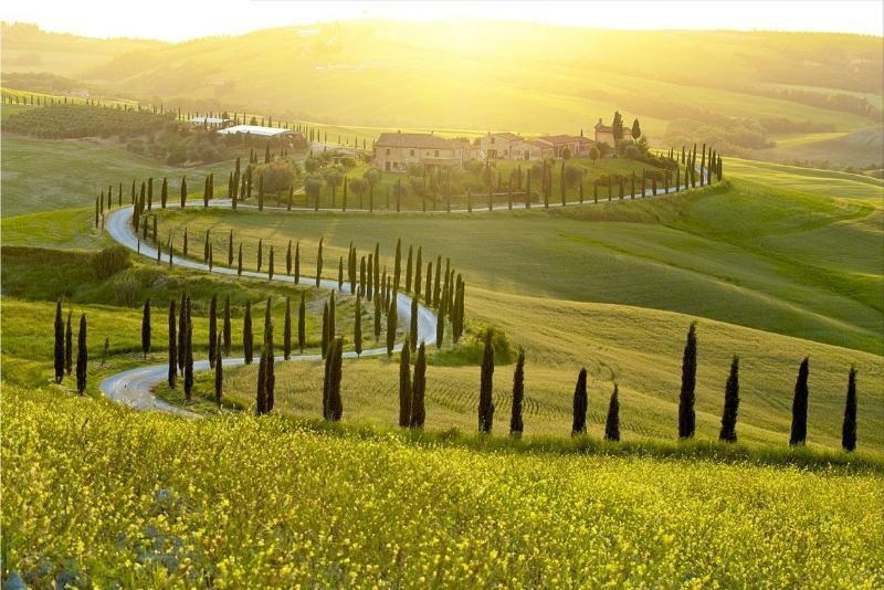 Valle de Orcia: Excursiones de un día desde Florencia