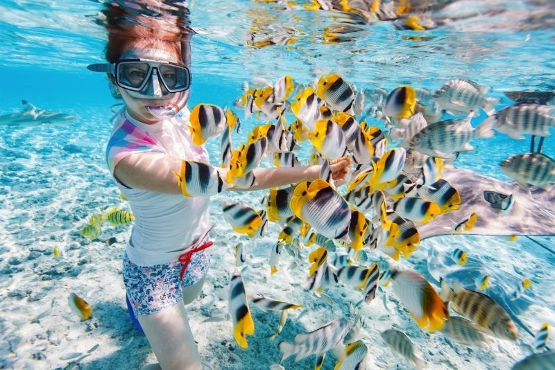 Snorkeling in Bali